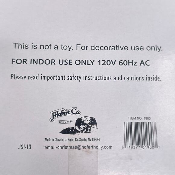 VTG J. Hofert Tree Top 11 Light Gold Star Christmas Topper Indoor Tinsel Kitschy - Picture 13 of 16